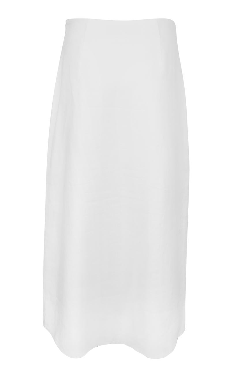 Endless Rose Crochet Flower Midi Skirt - back view