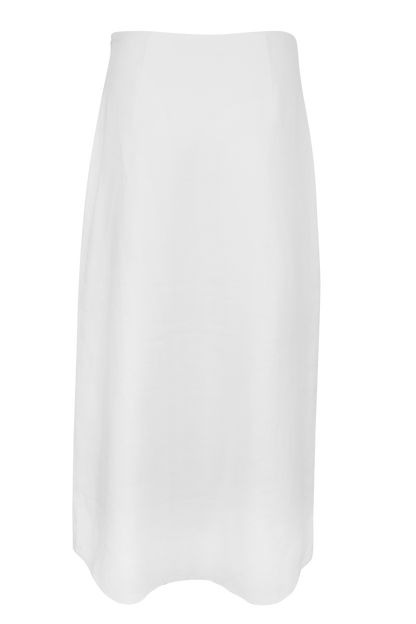 Endless Rose Crochet Flower Midi Skirt - back view