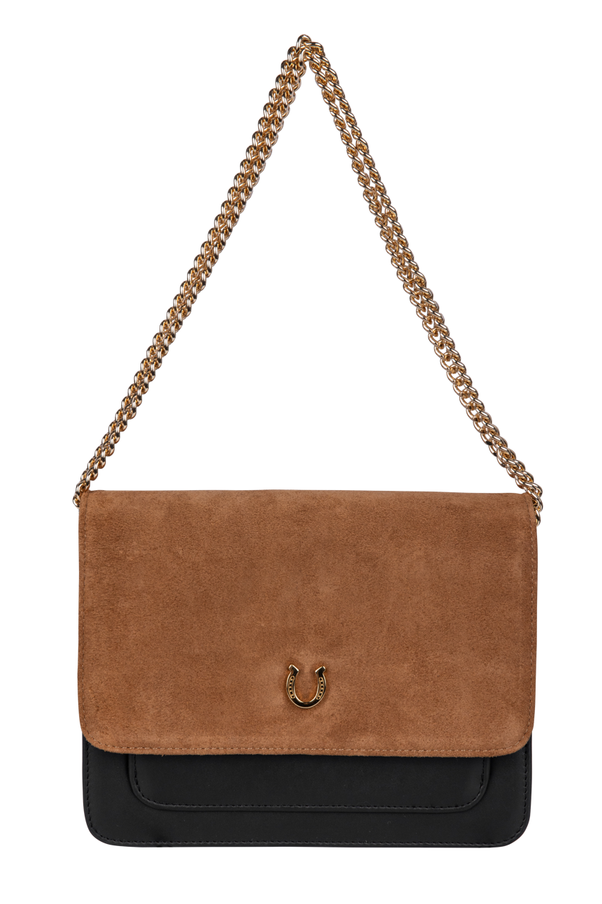 Esquivias Ruth Suede Convertible Handbag