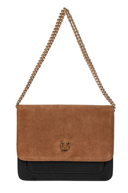 Esquivias Ruth Suede Convertible Handbag