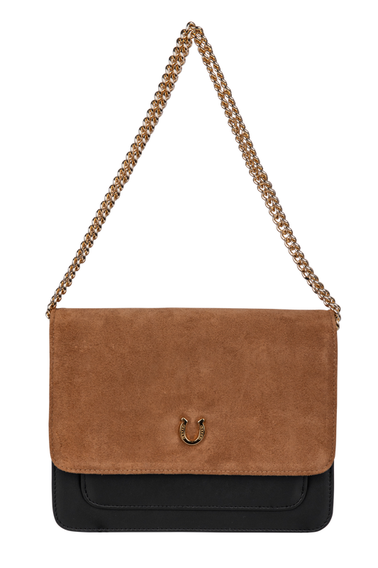 Esquivias Ruth Suede Convertible Handbag