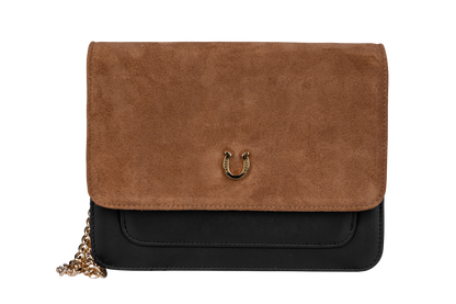 Esquivias Ruth Suede Convertible Handbag