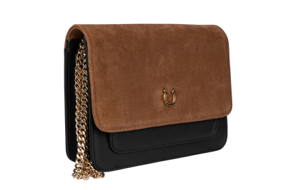 Esquivias Ruth Suede Convertible Handbag