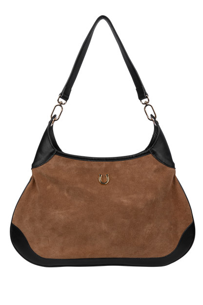 Esquivias Josephine Suede Shoulder Bag