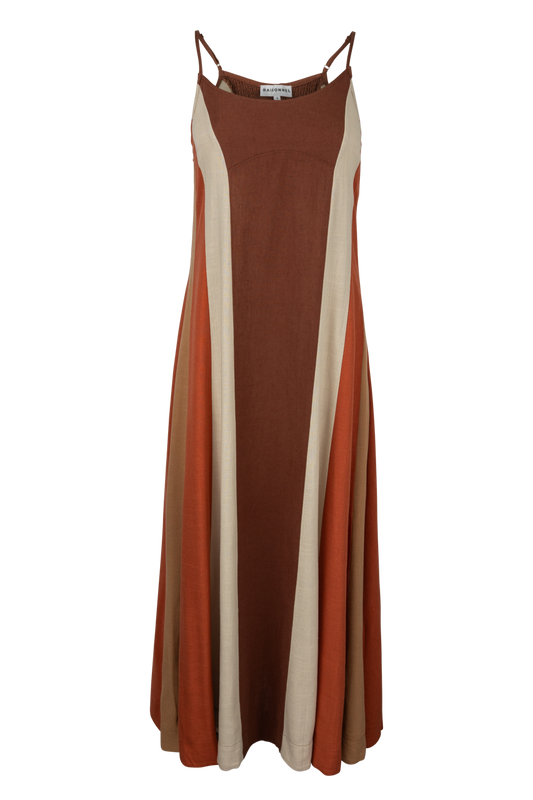 Raisonnel Colorblock Flowy Maxi Dress