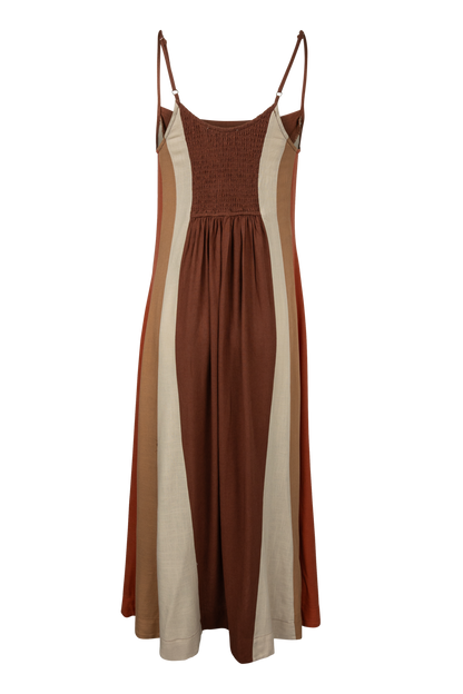 Raisonnel Colorblock Flowy Maxi Dress