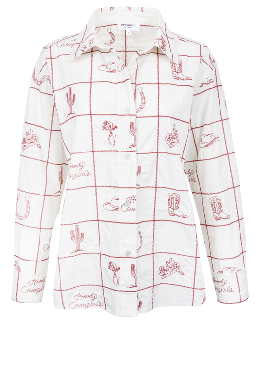 Peace Love Line Western Icon Shirt