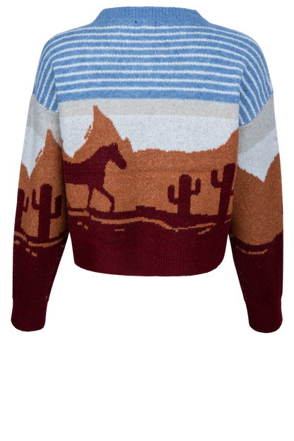 Urban Daizy Desert Horizon Cropped Cardigan