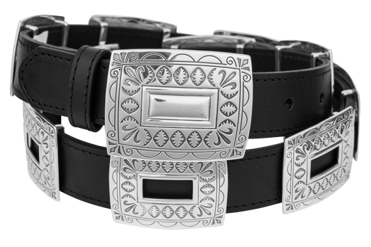 Brighton Copper Canyon Concho Belt