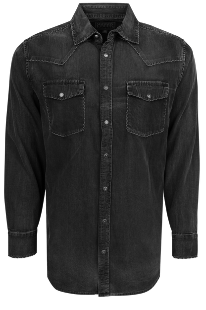 Madison Creek Branson Whipstitch Denim Shirt
