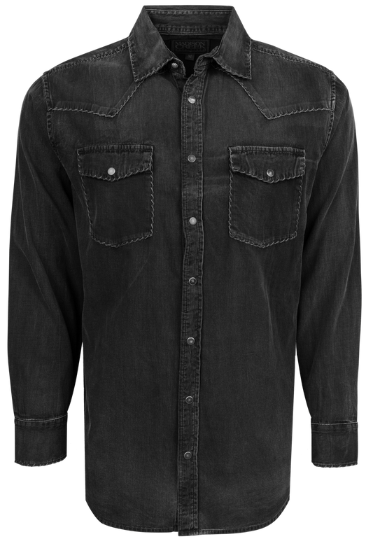Madison Creek Branson Whipstitch Denim Shirt