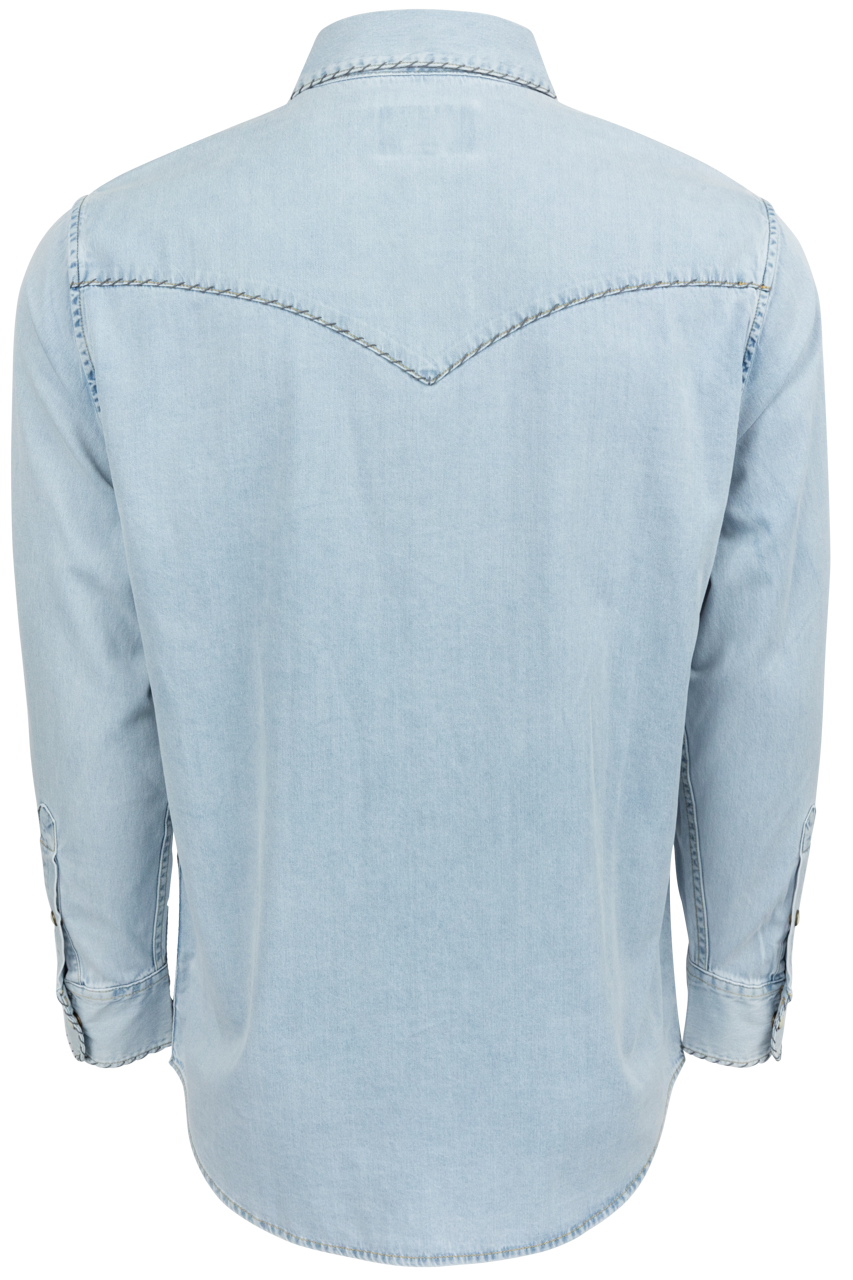 Madison Creek Branson Whipstitch Denim Shirt