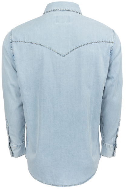 Madison Creek Branson Whipstitch Denim Shirt