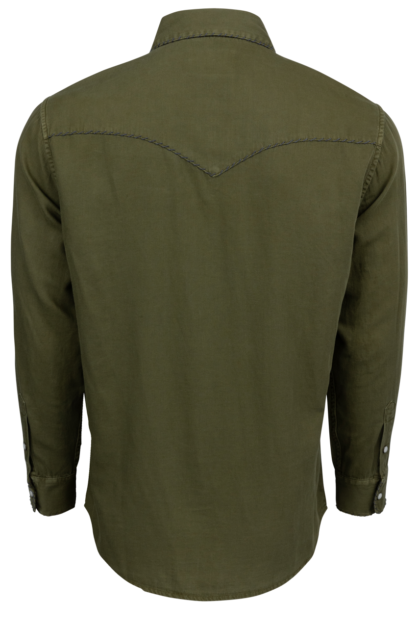 Madison Creek Branson Whipstitch Denim Shirt