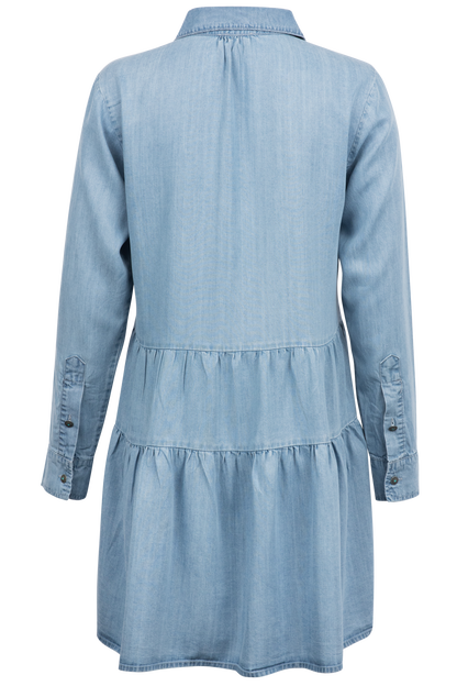 Tasha Polizzi Darius Denim Tencel Shirt Dress