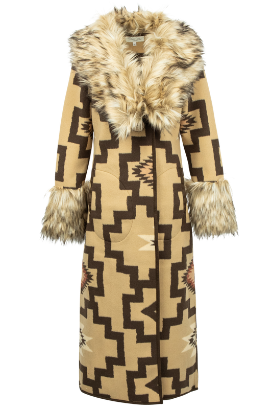 Tasha Polizzi Sedona Blanket Coat