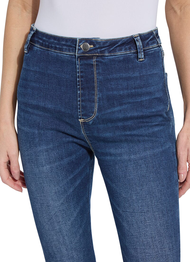 Lysse Estelle Everyday Flare Jeans - Mid Wash