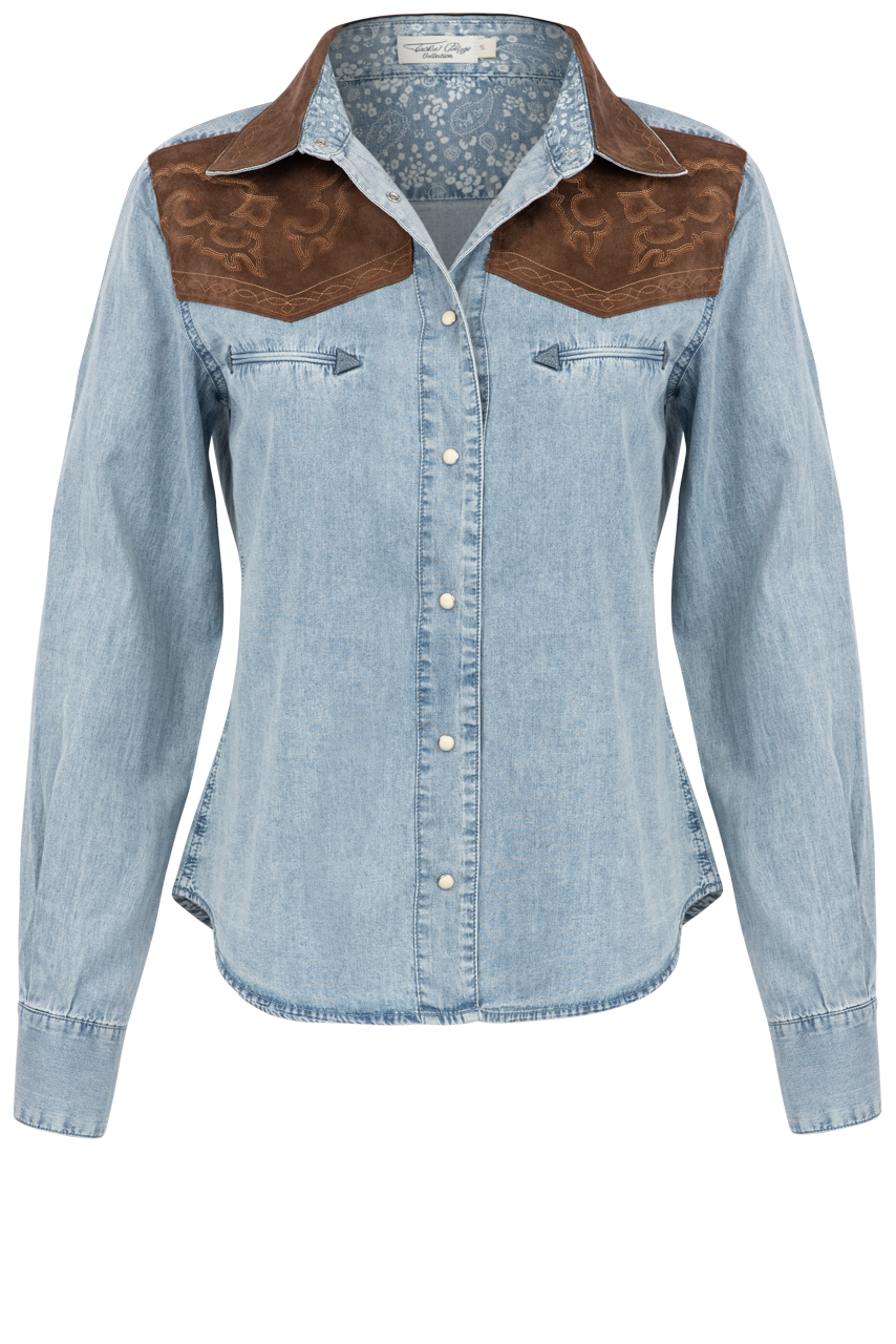 Tasha Polizzi Denim Rex Shirt