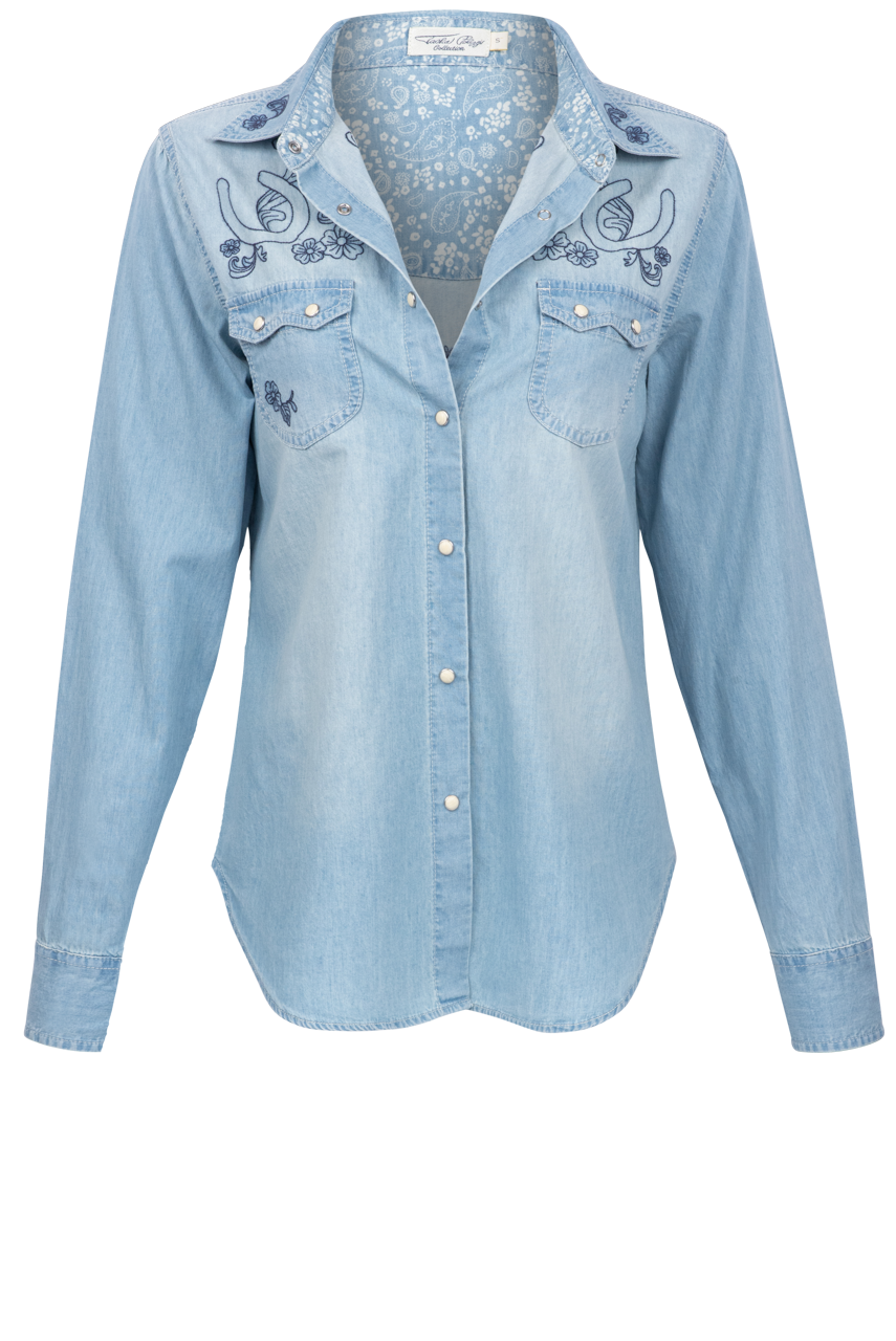 Tasha Polizzi Julianna Denim Shirt