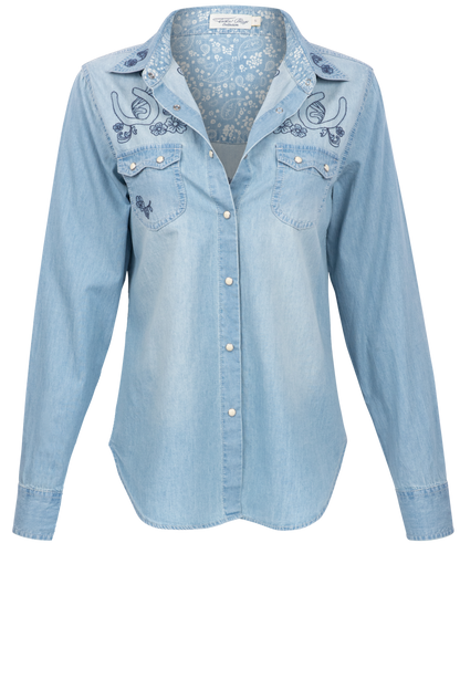 Tasha Polizzi Julianna Denim Shirt