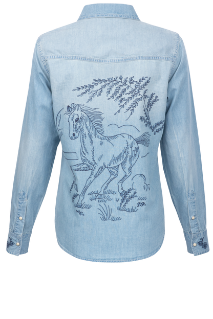 Tasha Polizzi Julianna Denim Shirt