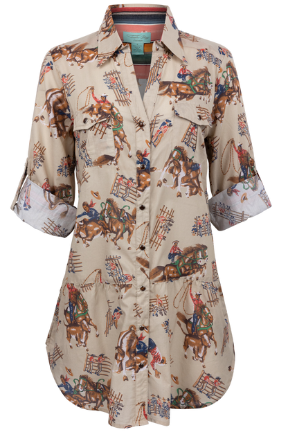 Tasha Polizzi Rodeo Print Tunic