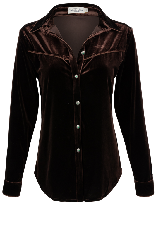 Tasha Polizzi Harlyn Velvet Shirt