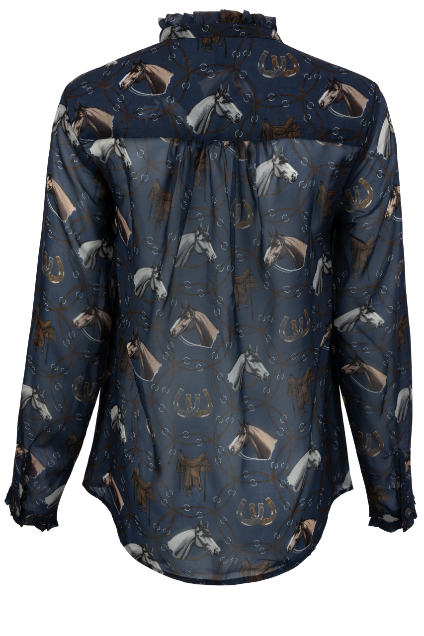 Tasha Polizzi Saratoga Print Blouse