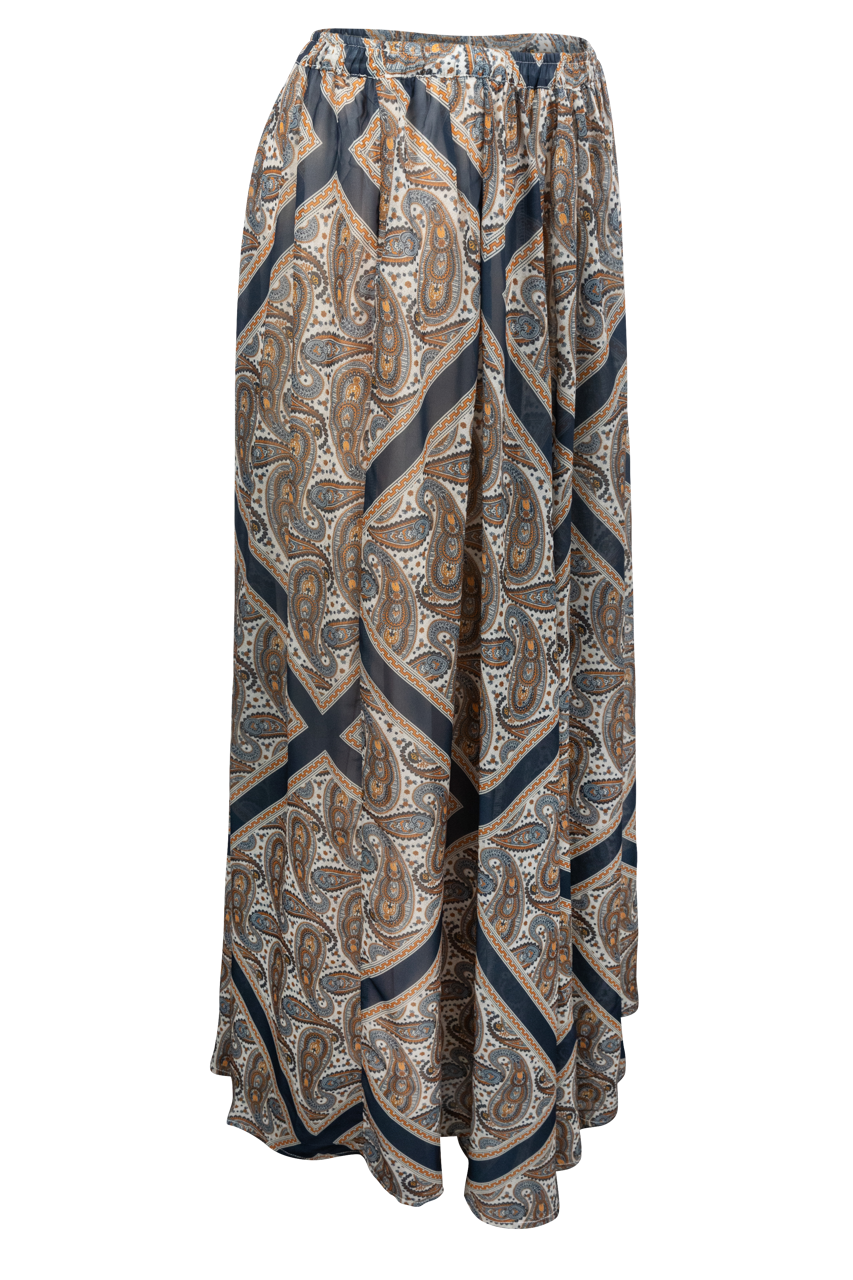 Tasha Polizzi Paisley Print Skirt