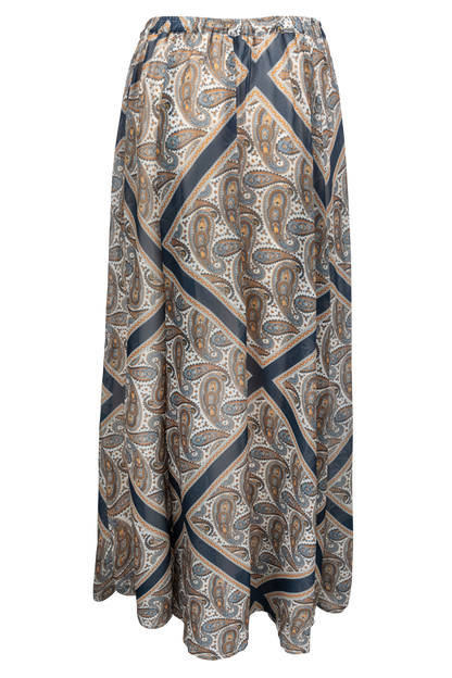 Tasha Polizzi Paisley Print Skirt