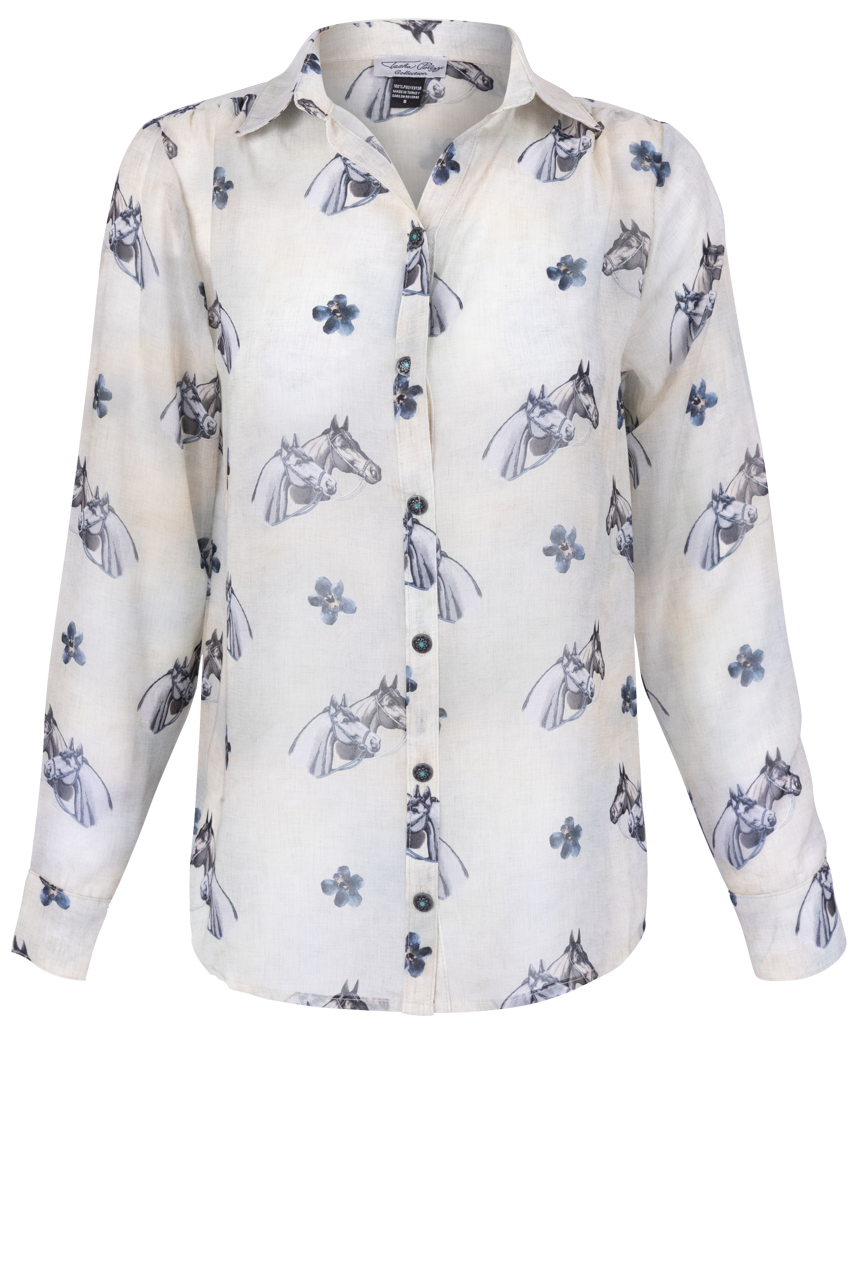 Tasha Polizzi Printed Raelyn Blouse