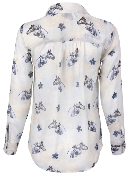 Tasha Polizzi Printed Raelyn Blouse