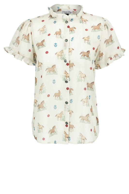 Tasha Polizzi Printed Elain Blouse