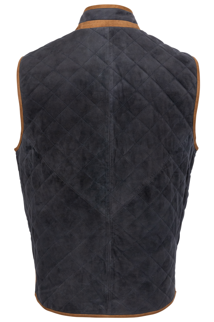 Madison Creek Ridgeland Quilted Goat Suede Vest