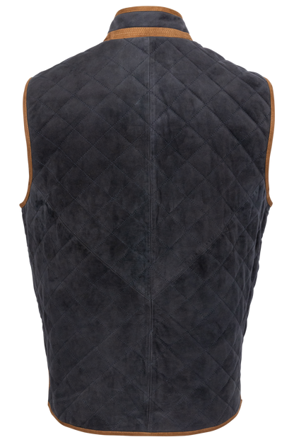 Madison Creek Ridgeland Quilted Goat Suede Vest