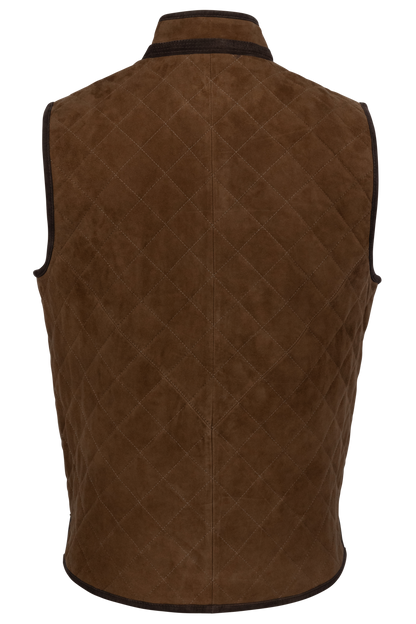 Madison Creek Ridgeland Quilted Goat Suede Vest