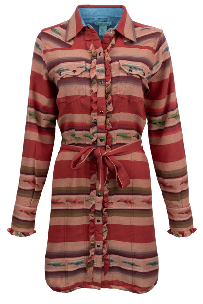 Tasha Polizzi Snap Front Serape Dress