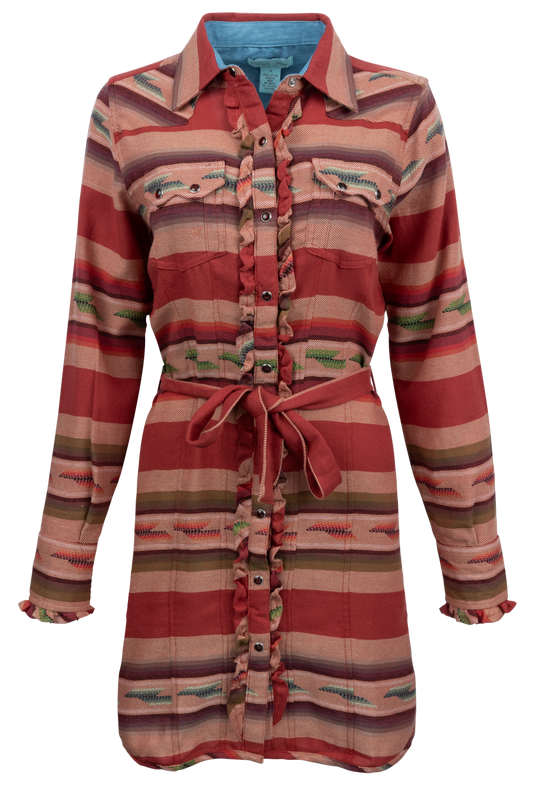 Tasha Polizzi Snap Front Serape Dress