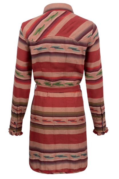 Tasha Polizzi Snap Front Serape Dress
