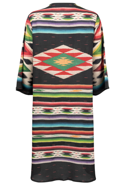 Tasha Polizzi Whitley Serape Print Duster