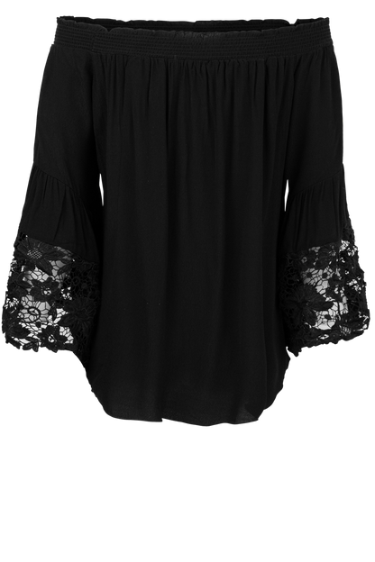 Muche et Muchette Venus Lace Top - Black