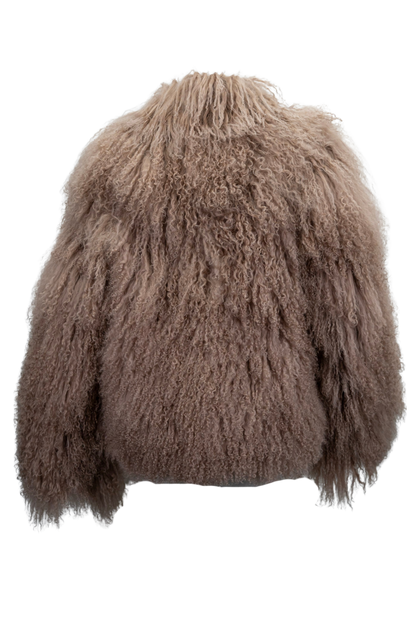 Pinto Ranch Cafe Tibetan Fur Jacket