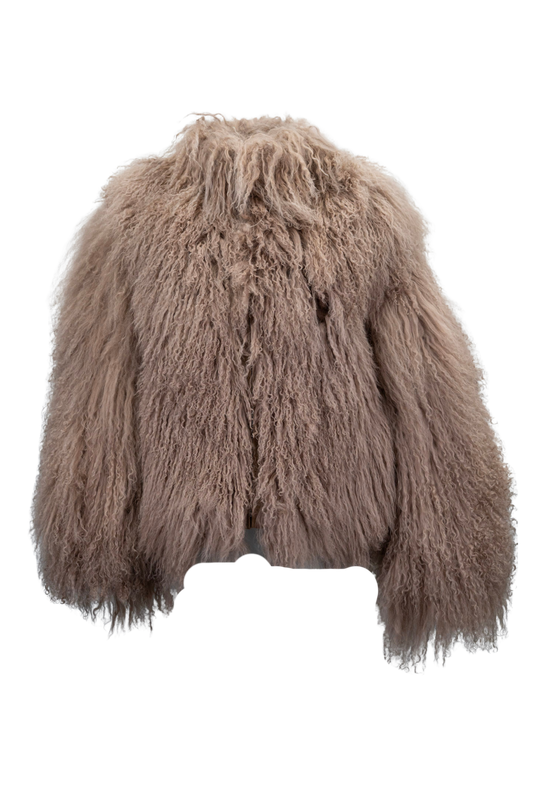 Pinto Ranch Cafe Tibetan Fur Jacket