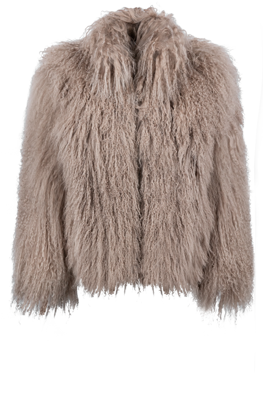 Pinto Ranch Cafe Tibetan Fur Jacket