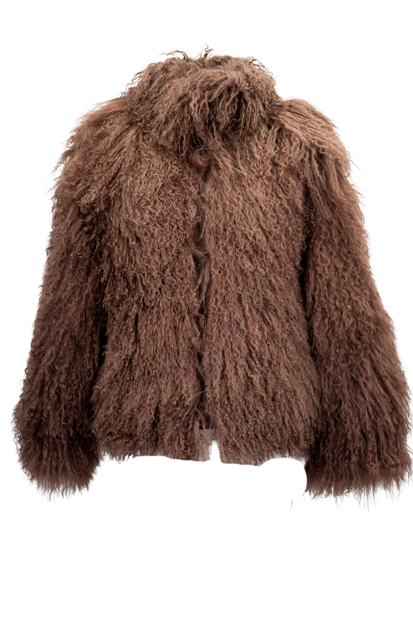 Pinto Ranch Chocolate Tibetan Fur Jacket