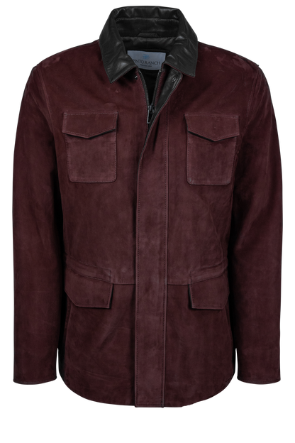Pinto Ranch Classic Brown Suede Coat