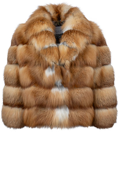 Pinto Ranch Chestnut Fox Fur Jacket