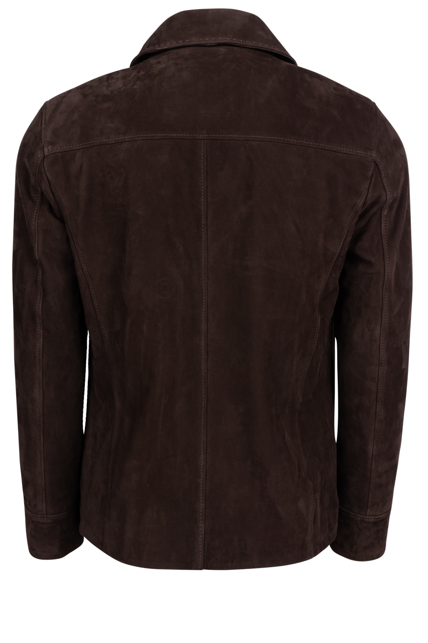 Pinto Ranch Chocolate Suede Jacket