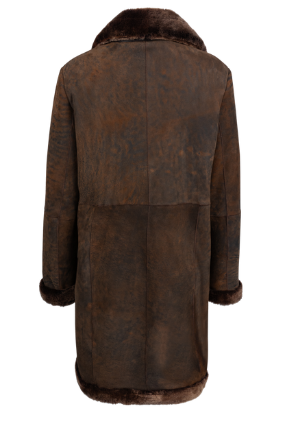 Pinto Ranch Long Shearling Coat