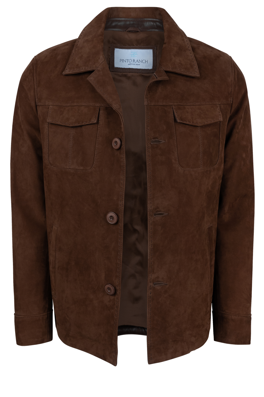 Pinto Ranch Mocha Suede Jacket